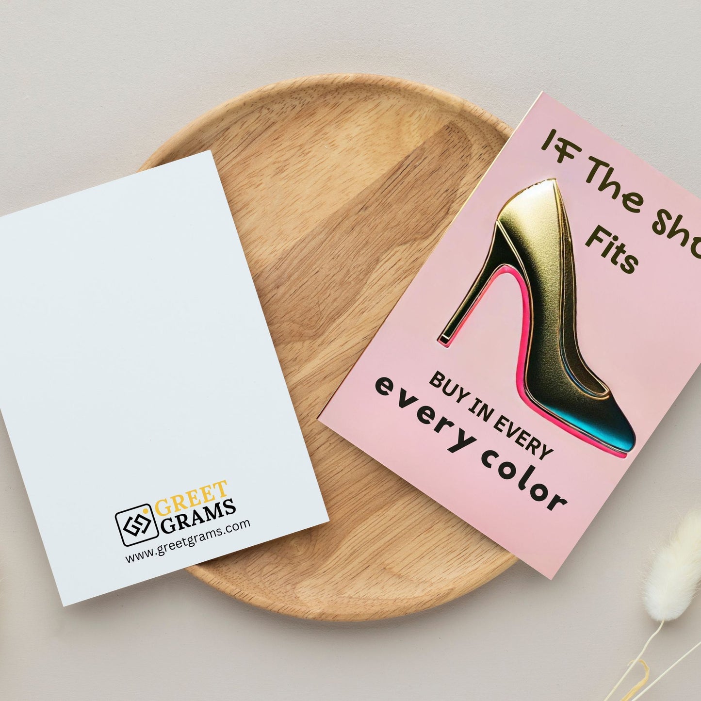 If the Shoe Fits Greeting Card