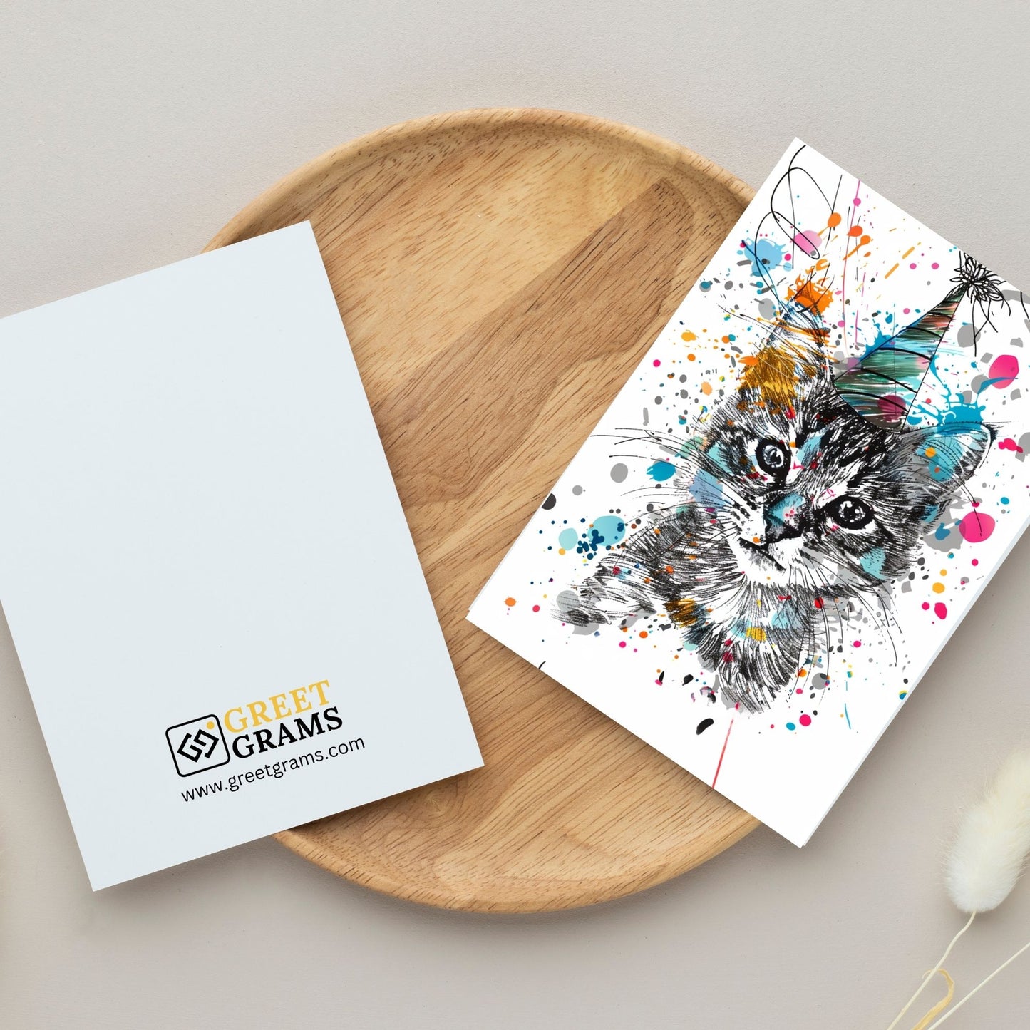 Purrfect birthday card