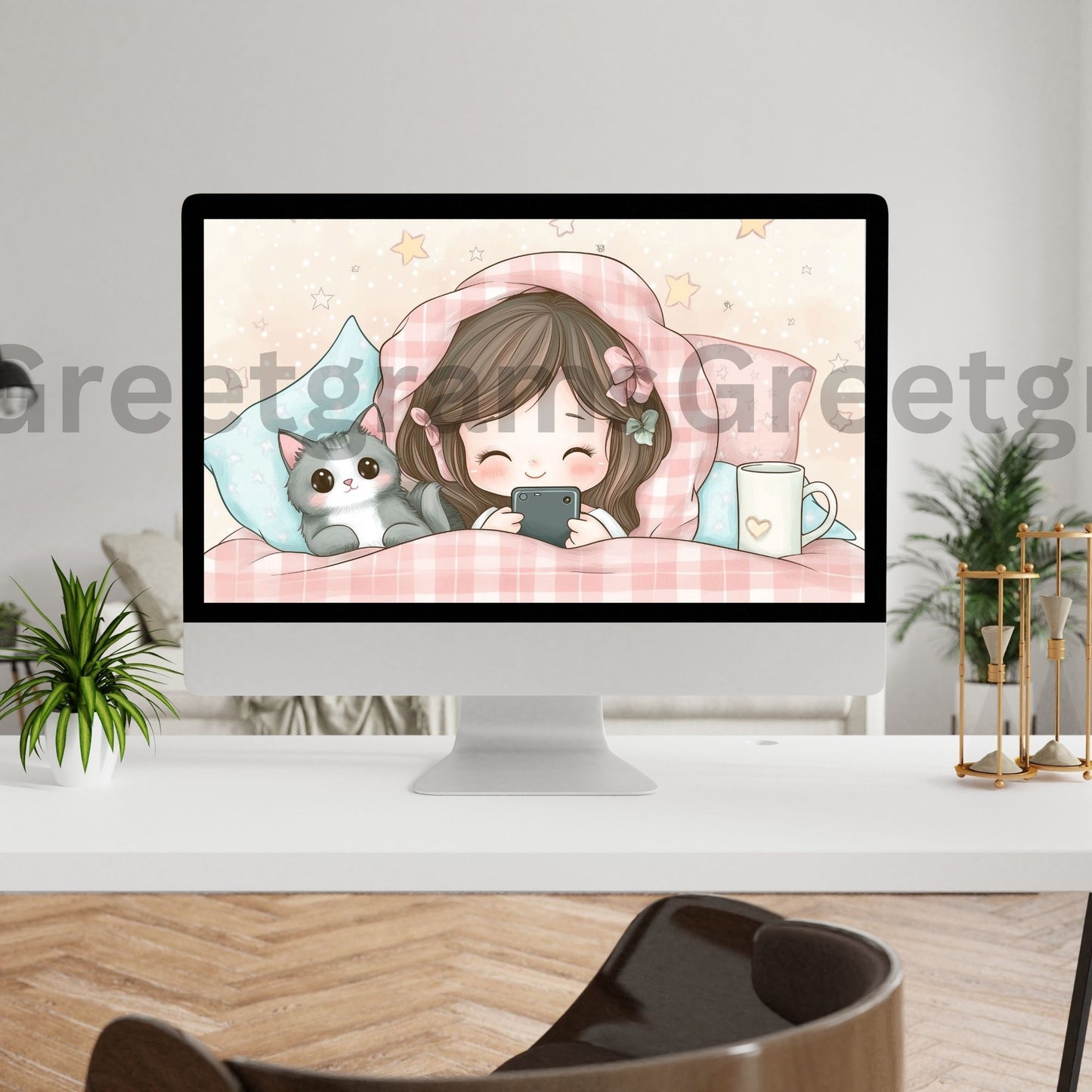 female under a comfy cover