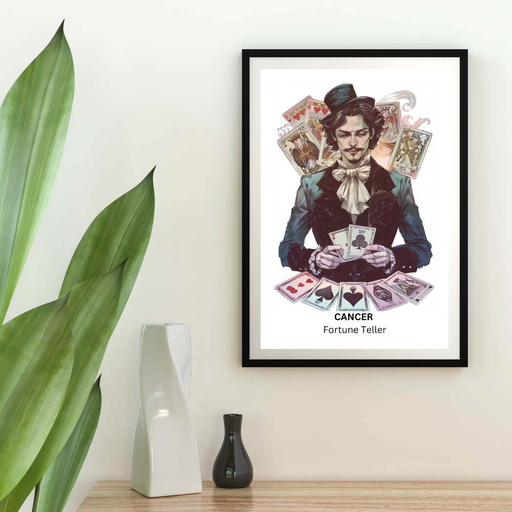 Printable Wall Art- Cancer Male Circus
