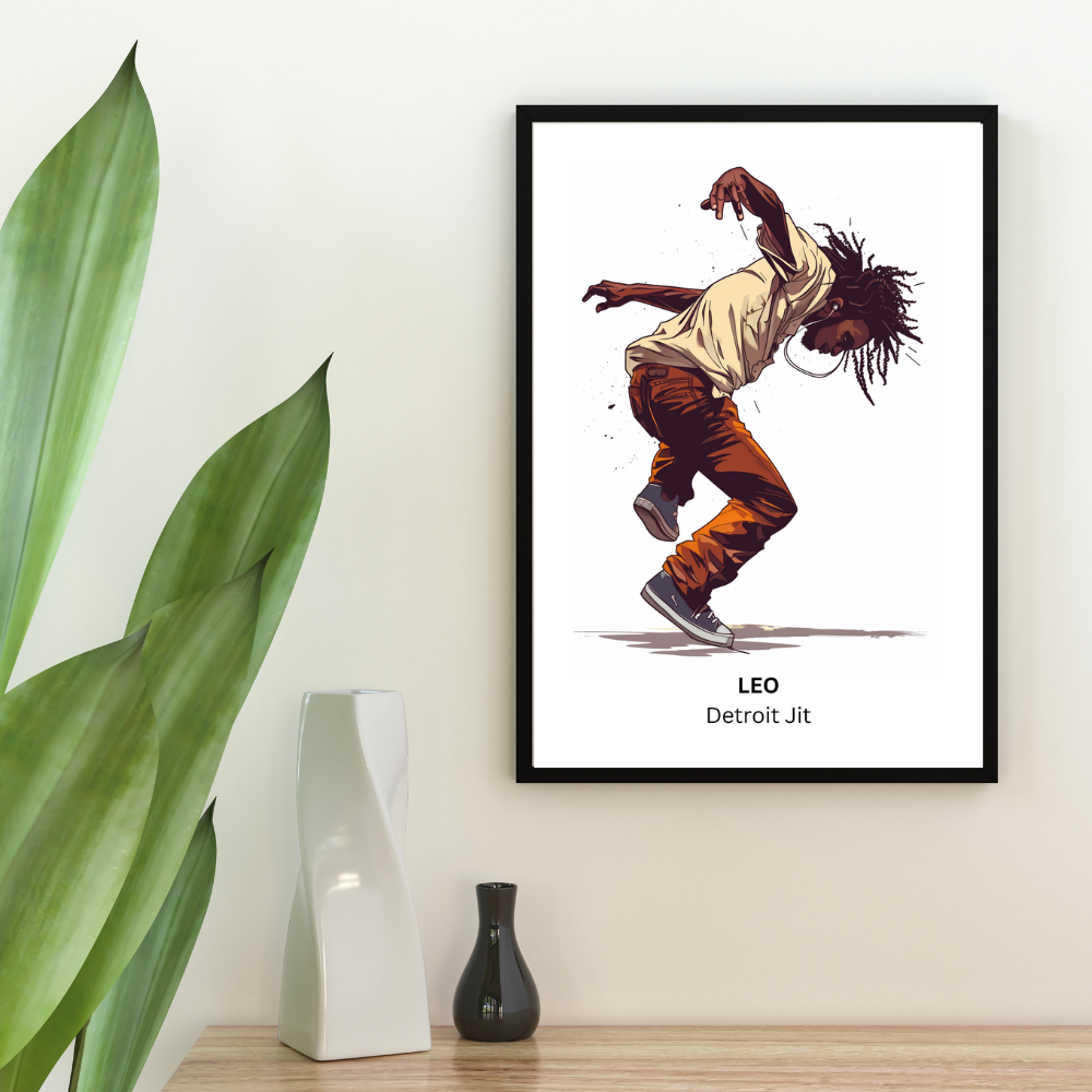 Printable Wall Art- Leo Male Dance