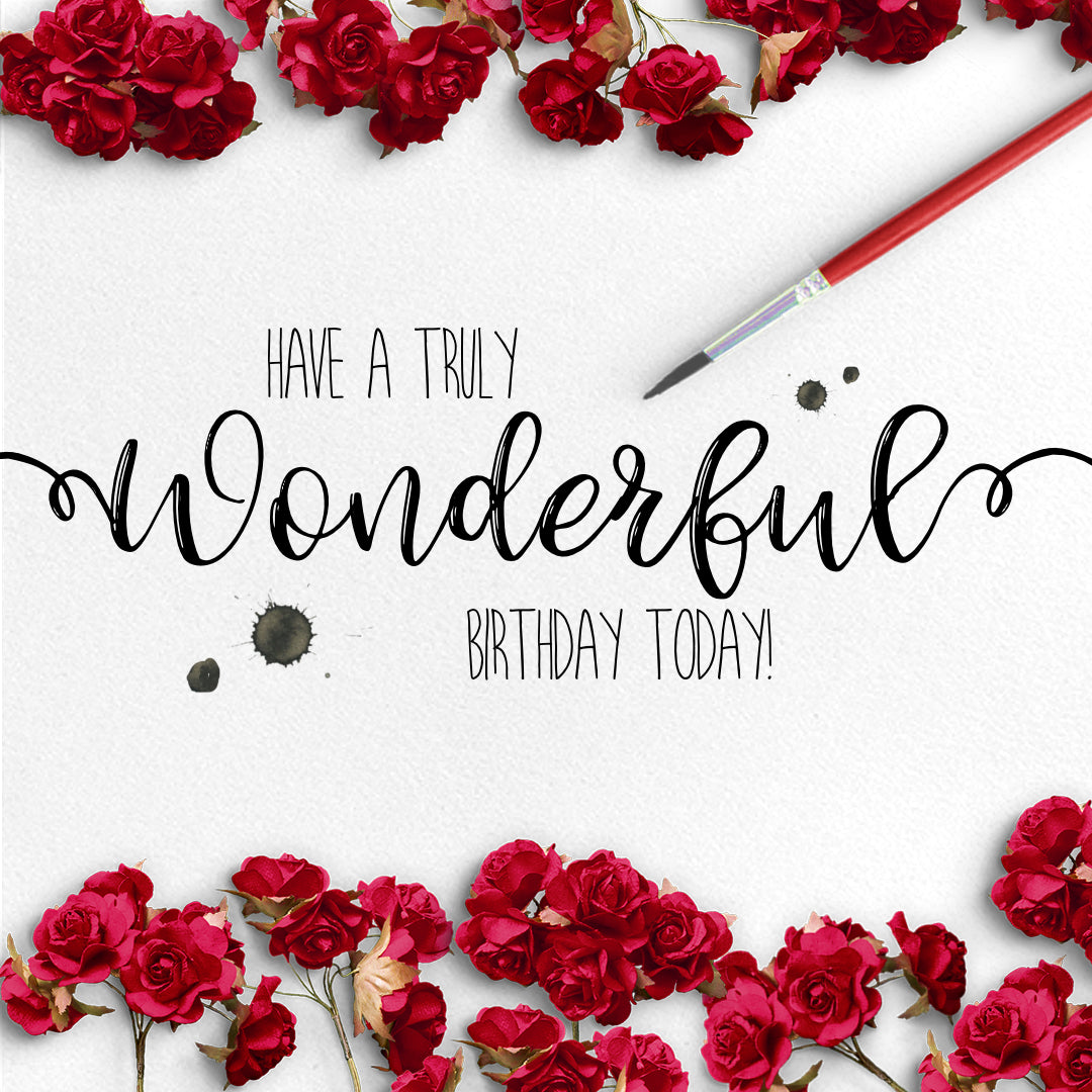 Tea and Cake Birthday Celebrate Card