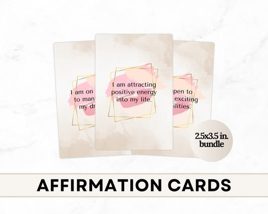 Manifesting Dreams - Affirmations Cards