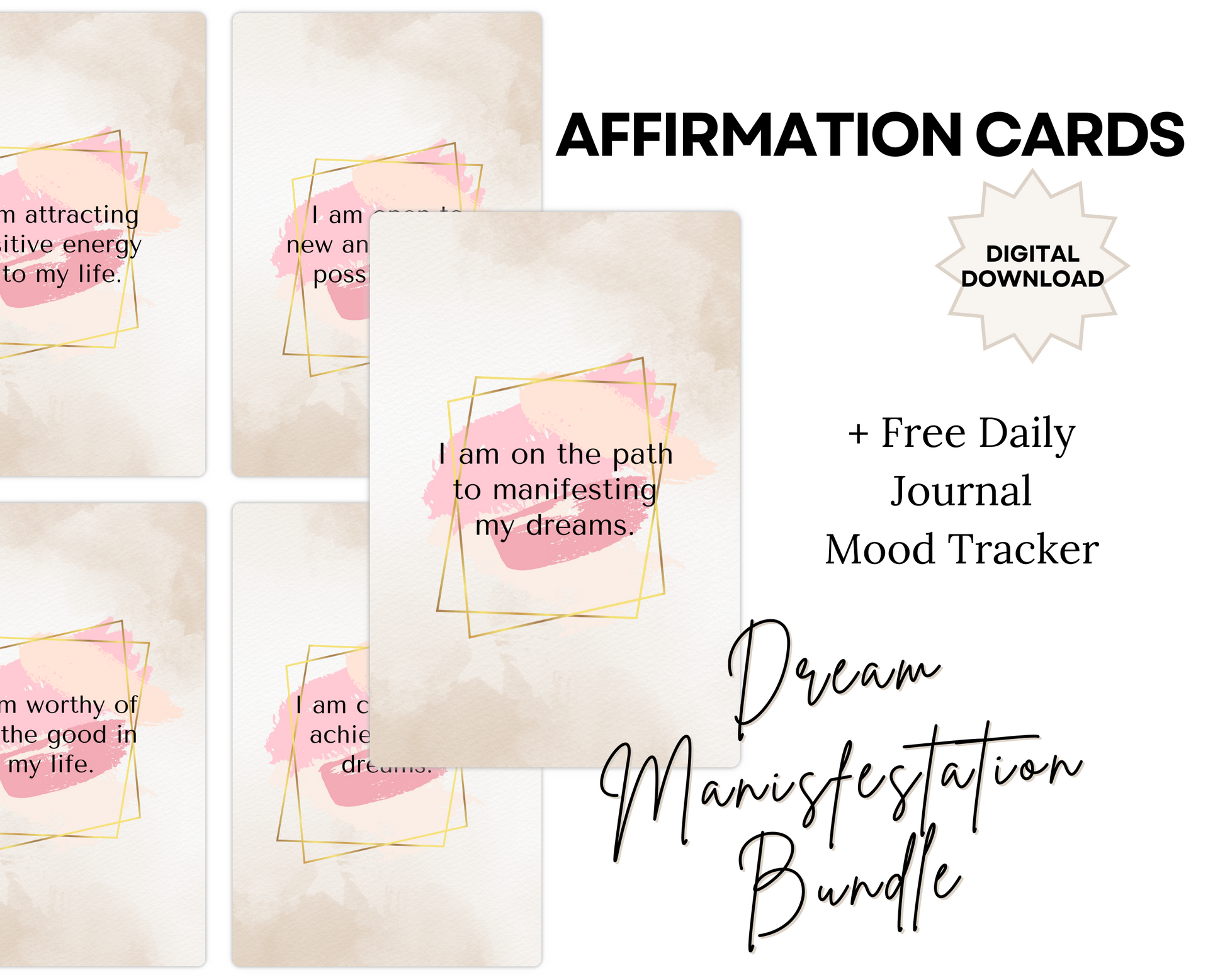 Manifesting Dreams - Affirmations Cards_1