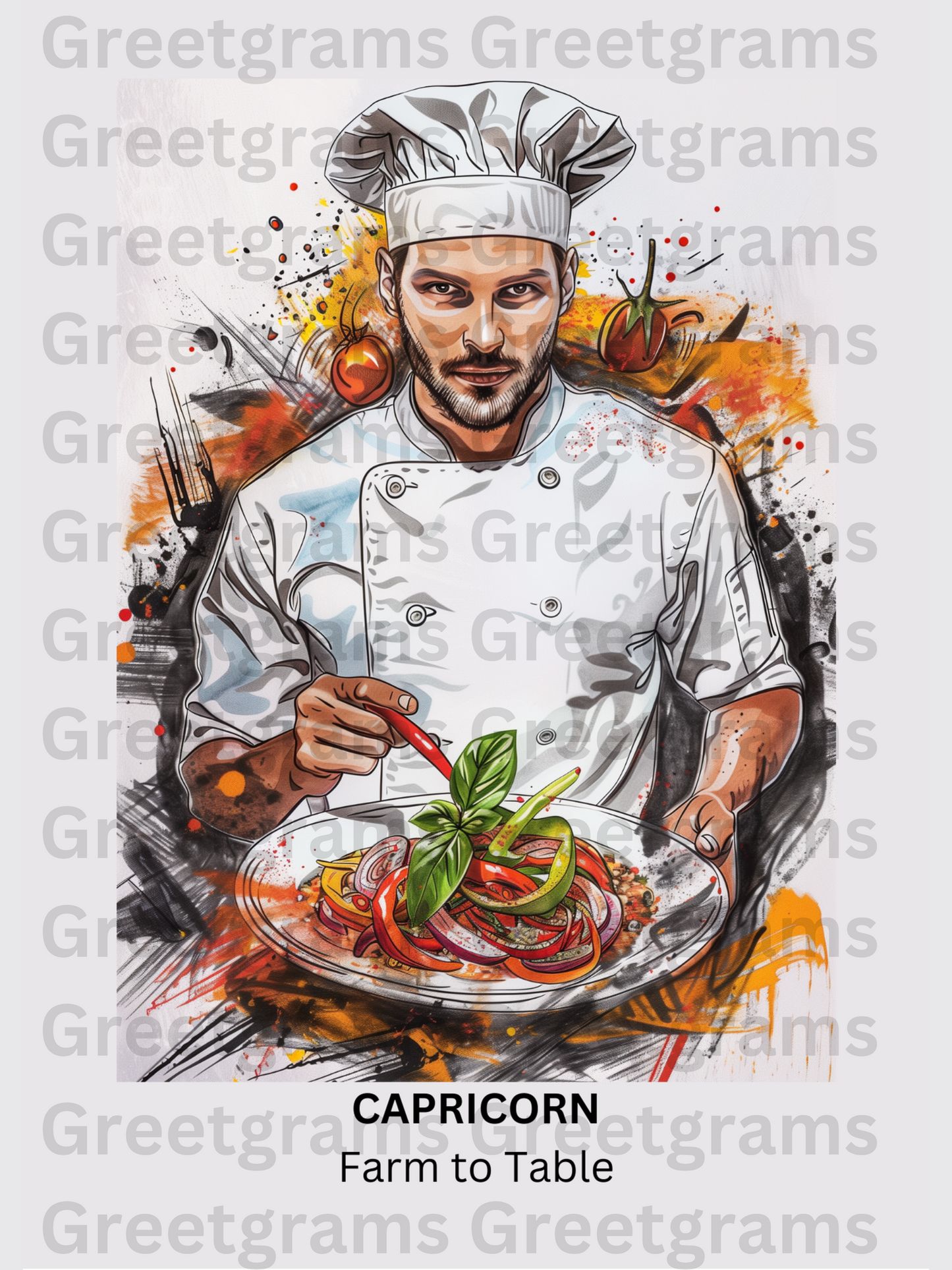  Capricorn Male Chef