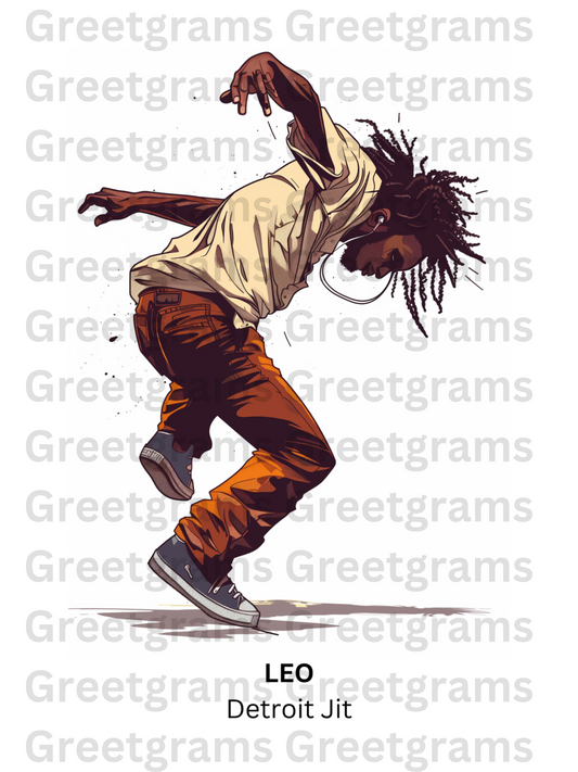 Printable Wall Art- Leo Male Dance