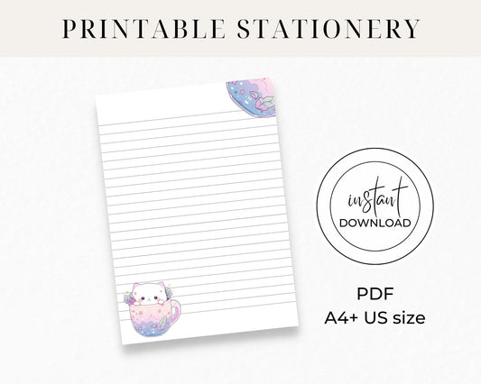 Purple-Cat-in-a-Cup-Delight-Printable-Stationery