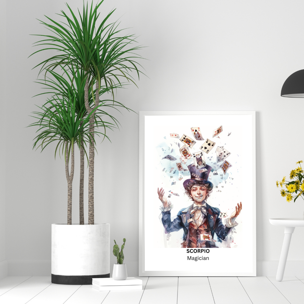 Printable Wall Art- Scorpio Male Circus