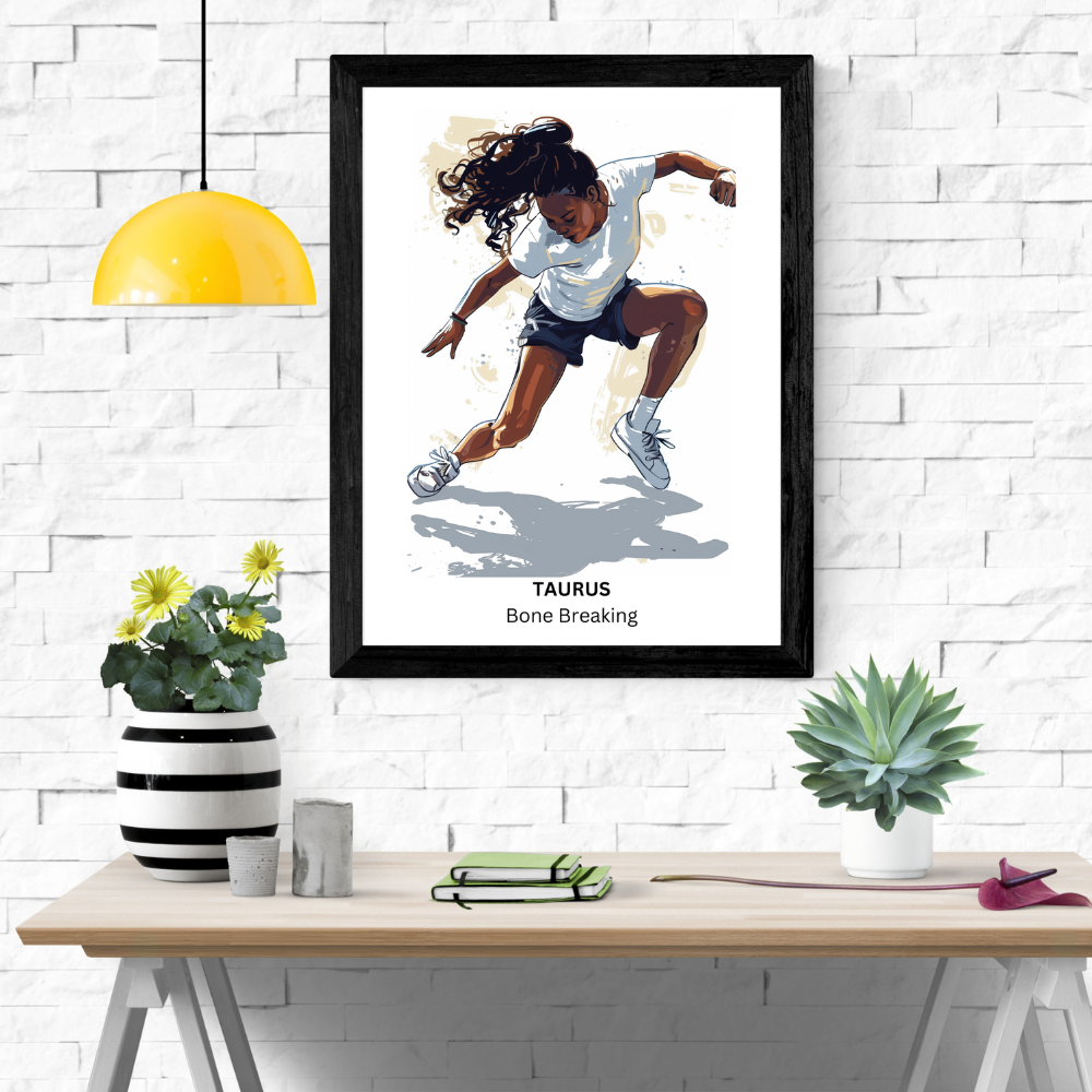 Printable Wall Art- Taurus Female Dance