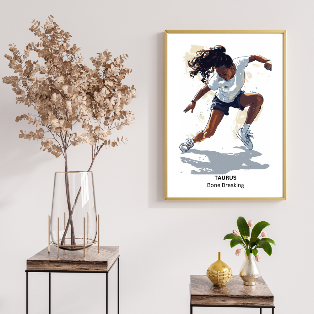 Printable Wall Art- Taurus Female Dance