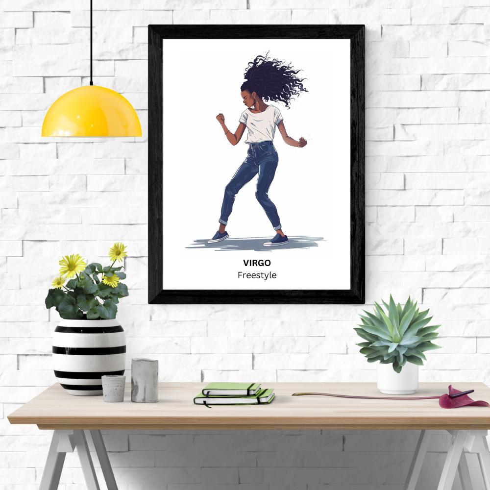 Printable Wall Art- Virgo Female Dance