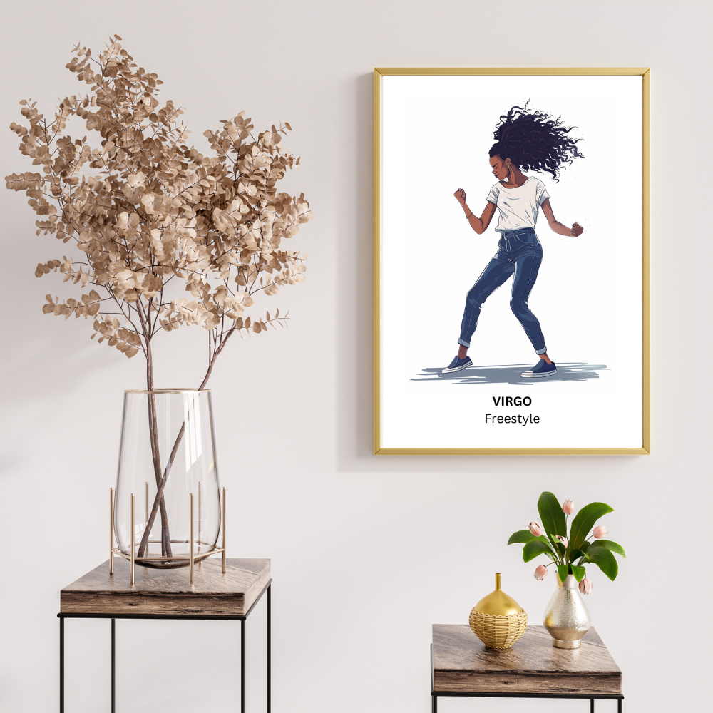 Printable Wall Art- Virgo Female Dance